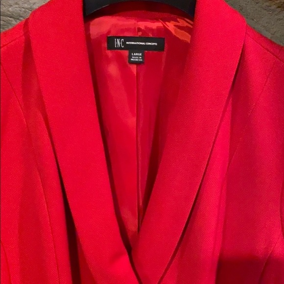 NWT Inc red jacket size L - Picture 2 of 3